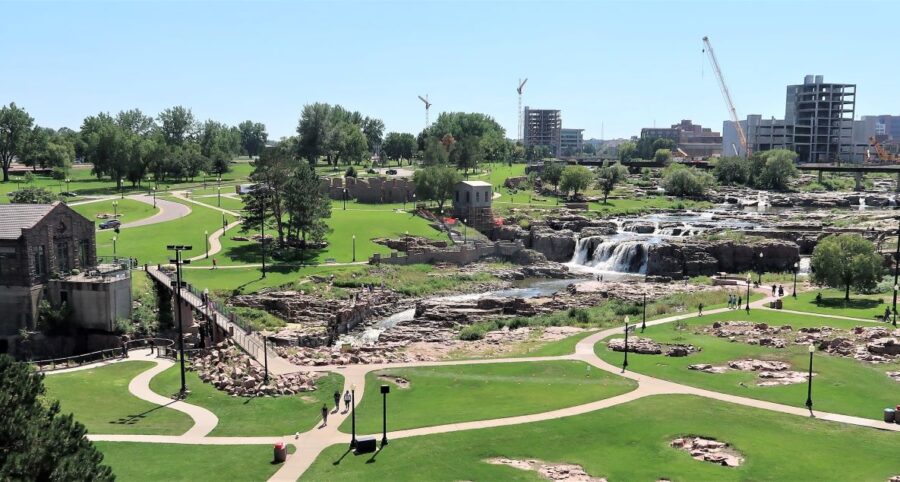 Sioux Falls Park in Sioux Falls, South Dakota