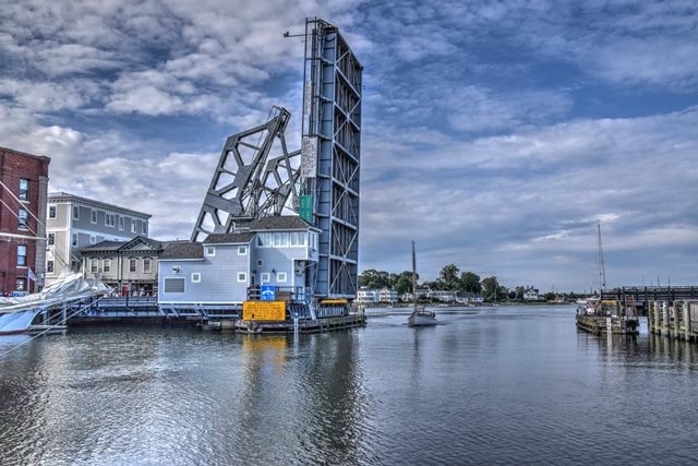 Mystic Connecticut the Bascule Bridge