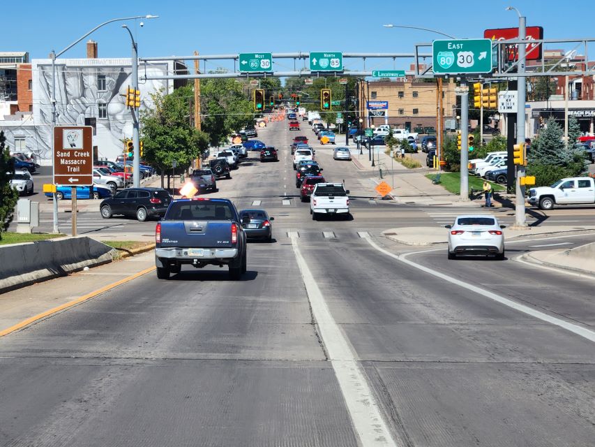 The downtown of Cheyenne, Wyoming