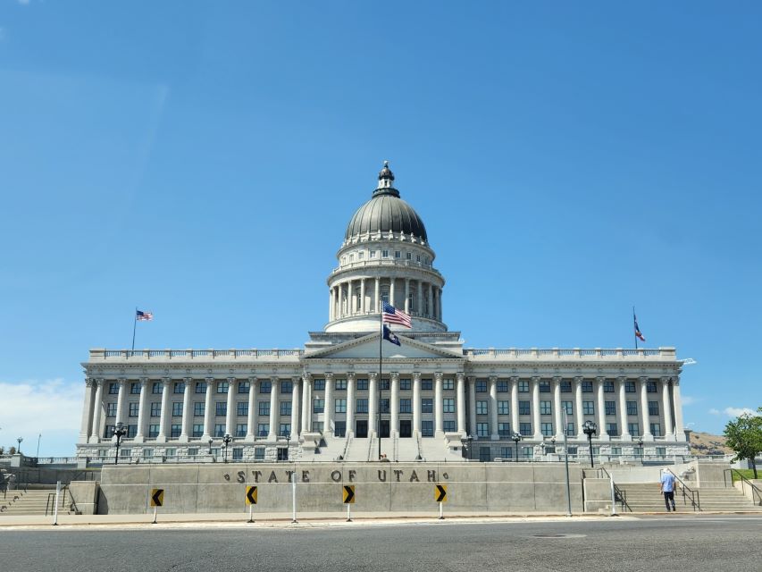 The Utah State Capitol Building in Salt Lake City.