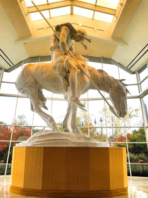 End of the Trail Sculpture at the National Cowboy and Western Heritage Museum.
