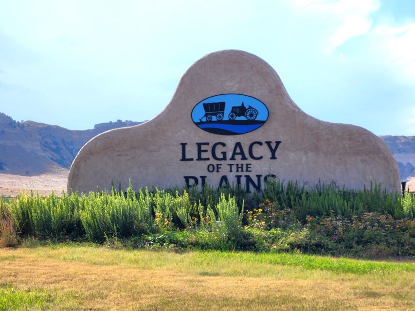 Local museum Legacy of The Plains entrance in Gering, Nebraska.