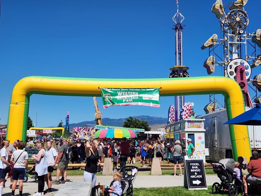 The Western Montana Fair in Missoula, MT is a large annual event in mid August.