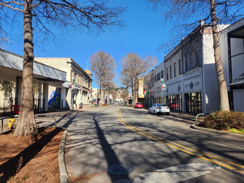 A view of one of the streets in downtown Lafayette, LA