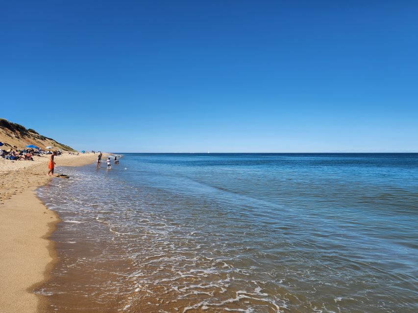 A beach in Eastham, MA on Cape Cod.