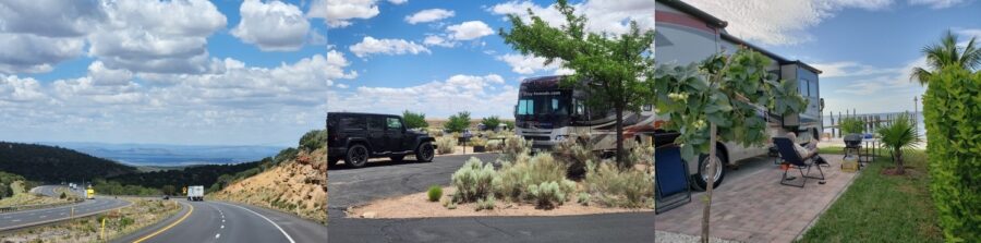 These images are for the blog that discusses the terms of 3-3-3 in the RVing world.